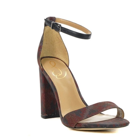 Sam Edelman Yaro Sandals in Brick Multi Fabric - Picture 1 of 10